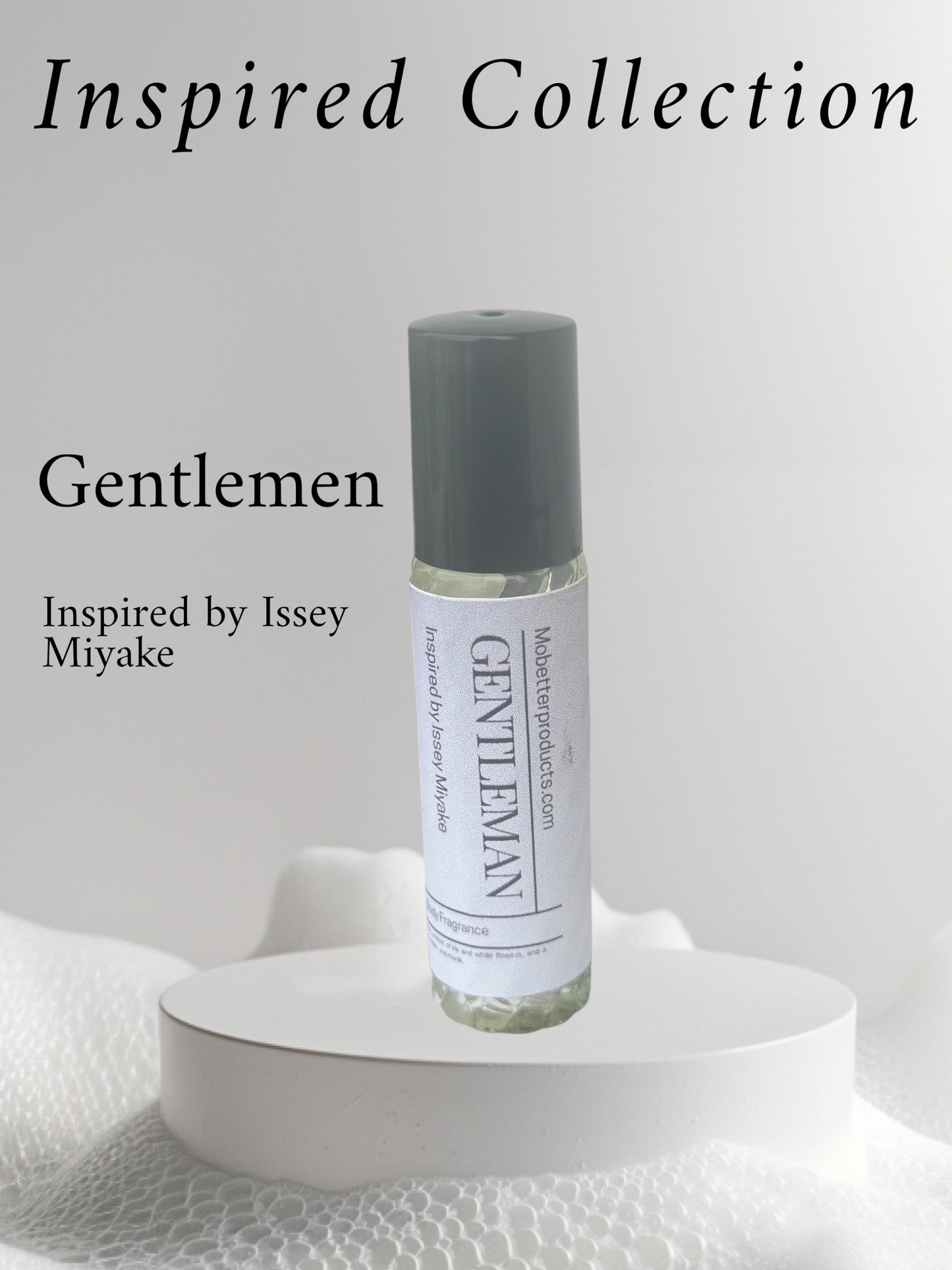 Gentlemen inspired by Issey Miyake