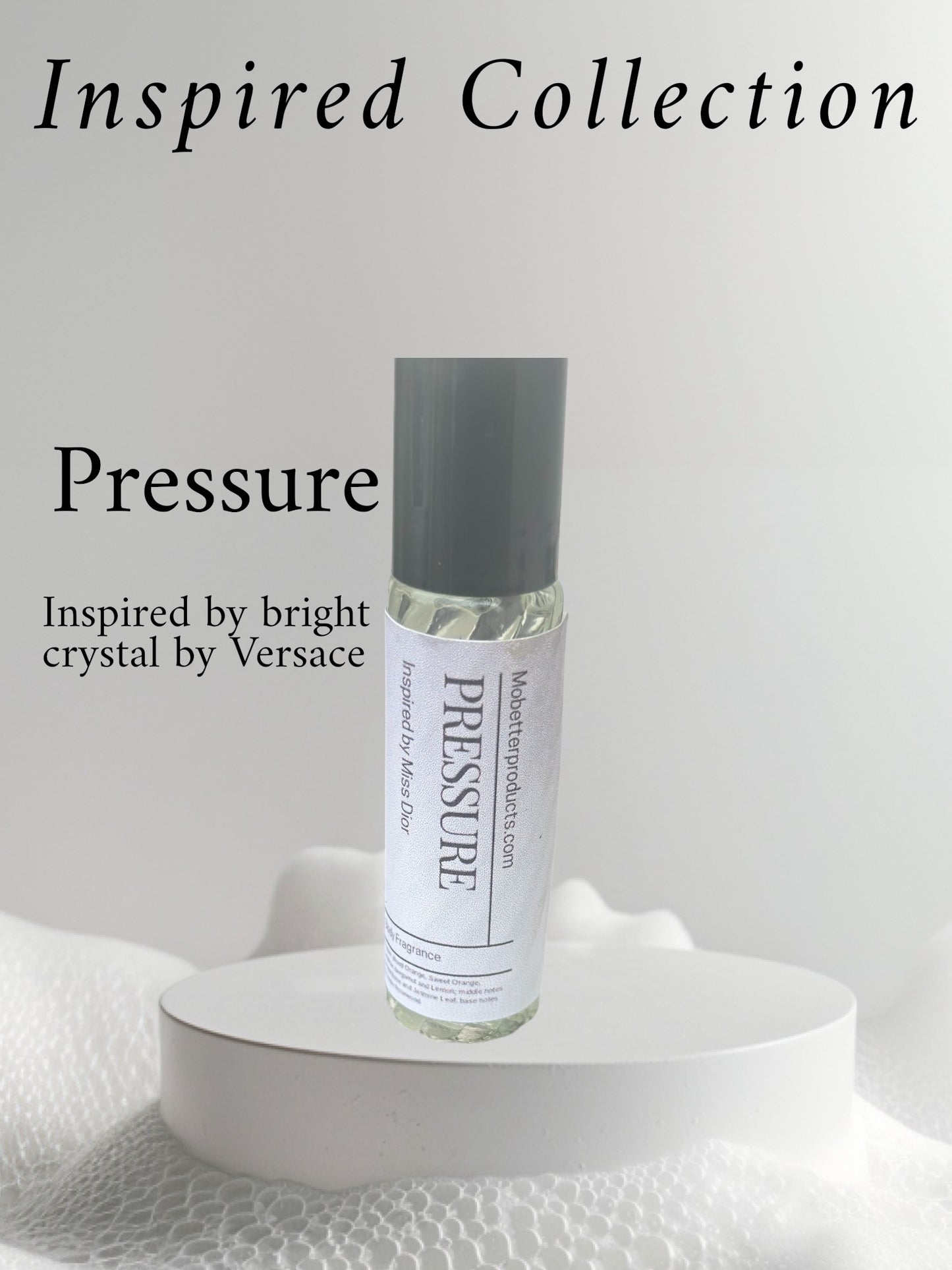 Pressure inspired by Miss Dior